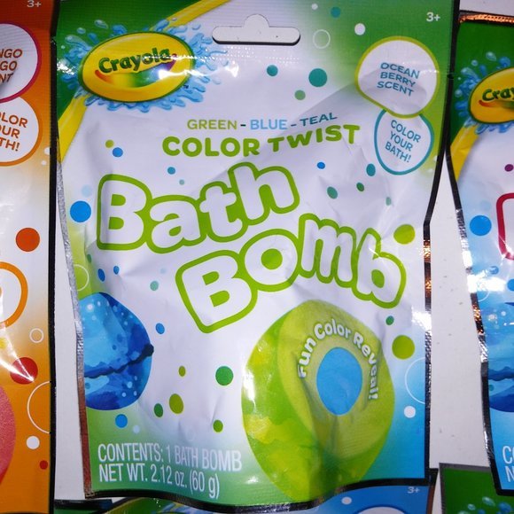 Set of 6‎ Crayola Bath Bombs - Picture 5 of 9